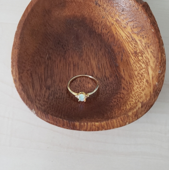 Francesca's Collections Jewelry - Dainty Opal gold ring